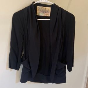 Kimichi Blue blazer/ Urban outfitters. 3/4 sleeve length